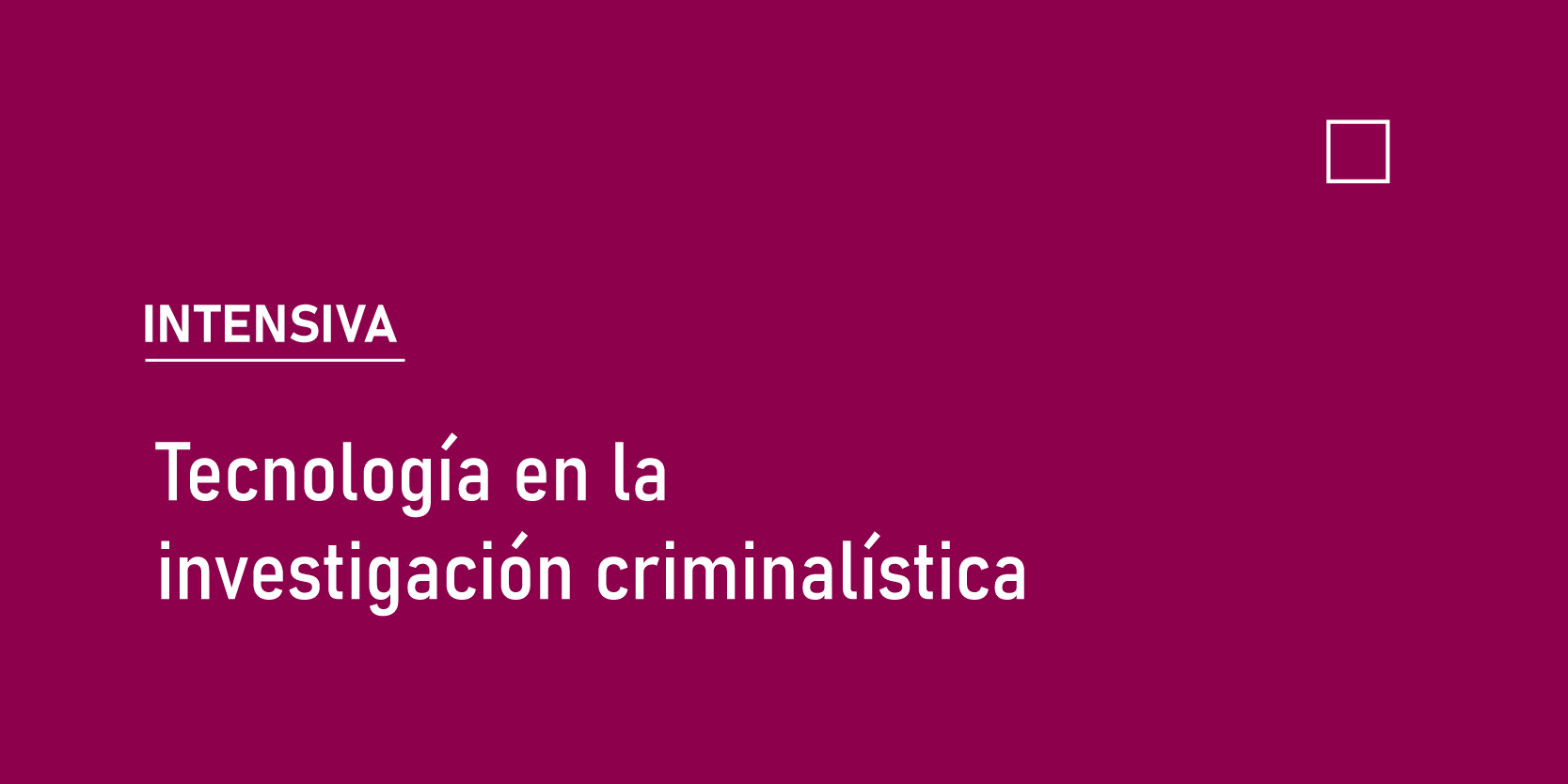 Tecnología en la investigación criminalística