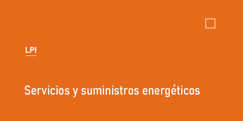 Servicios y suministros energéticos