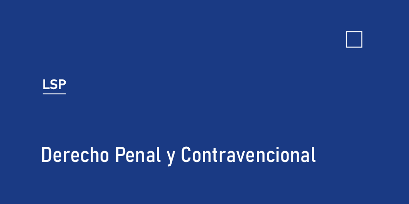 Derecho Penal y Contravencional