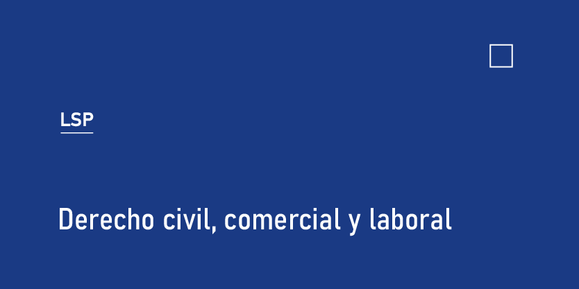 Derecho civil, comercial y laboral