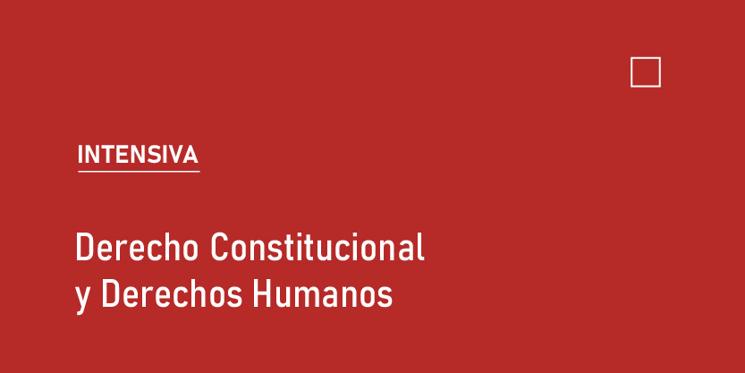 INTENSIVA | DERECHO CONSTITUCIONAL Y DDHH